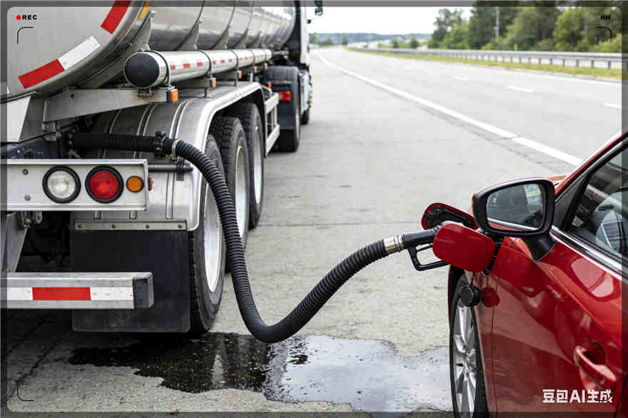 青原区汽车救援送水案例